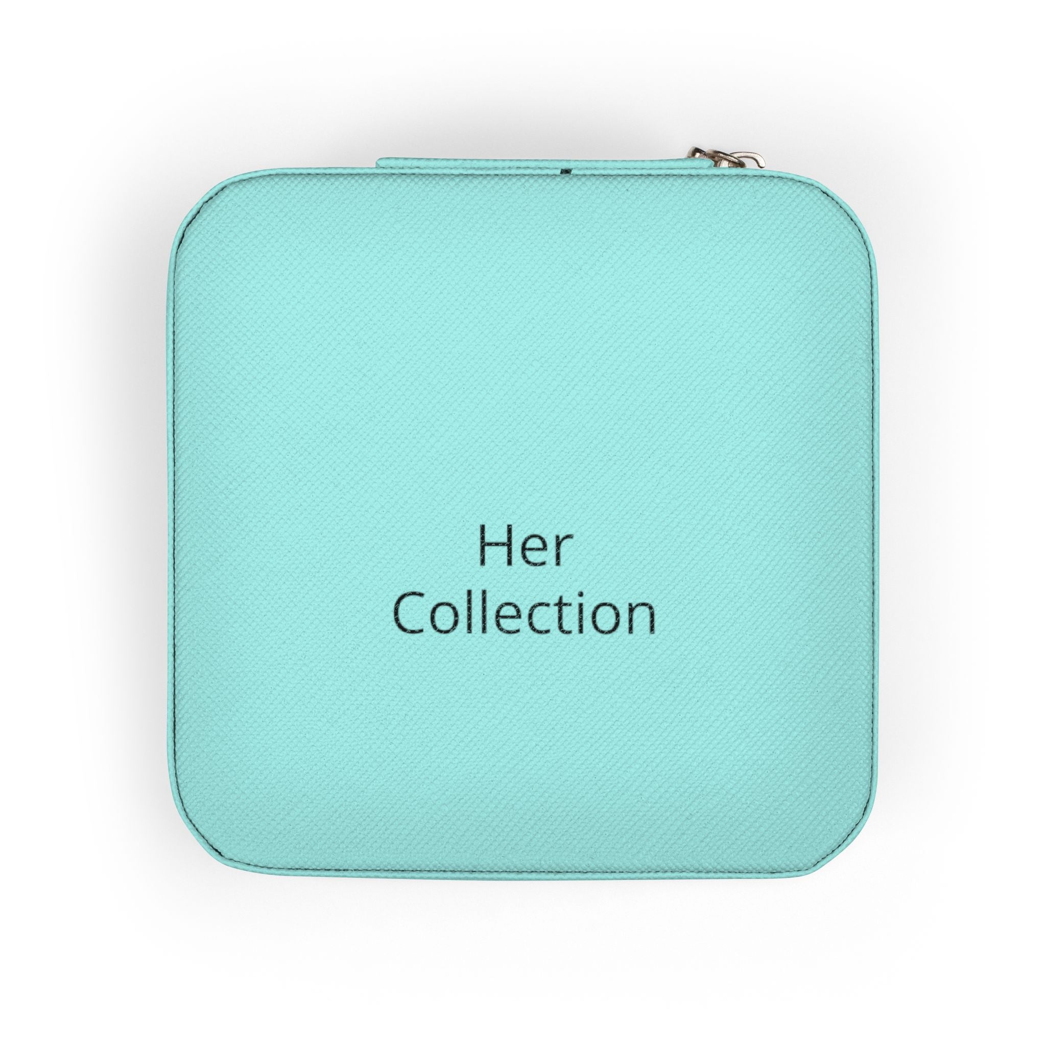 Her Collection Compact Jewelry Travel Case — Portable Ring & Earring Organizer