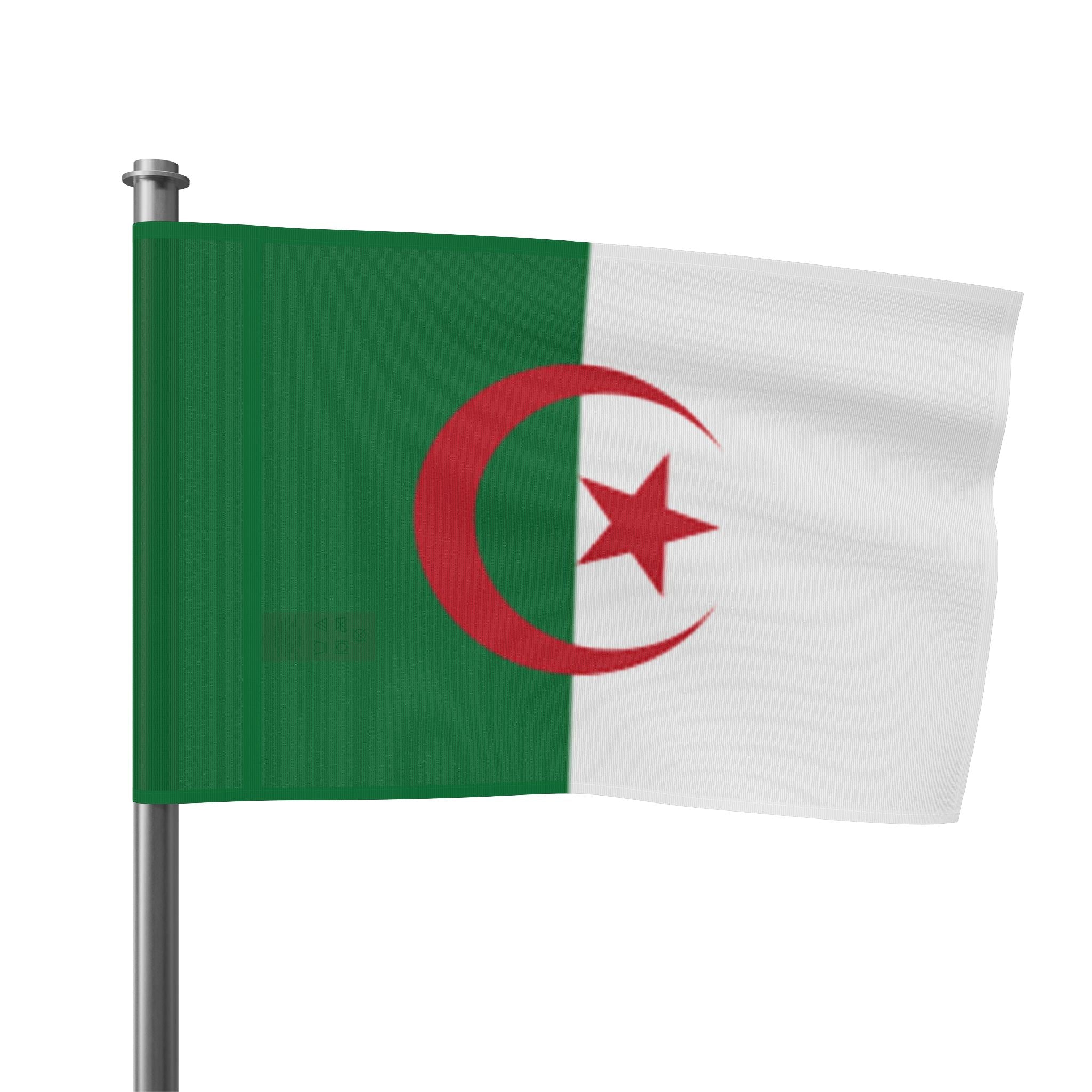 Algeria National Flag - Decorative Country Flag (Indoor/Outdoor)