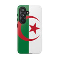 Algeria Flag Tough Phone Case — Protective Algeria Crescent & Star Design
