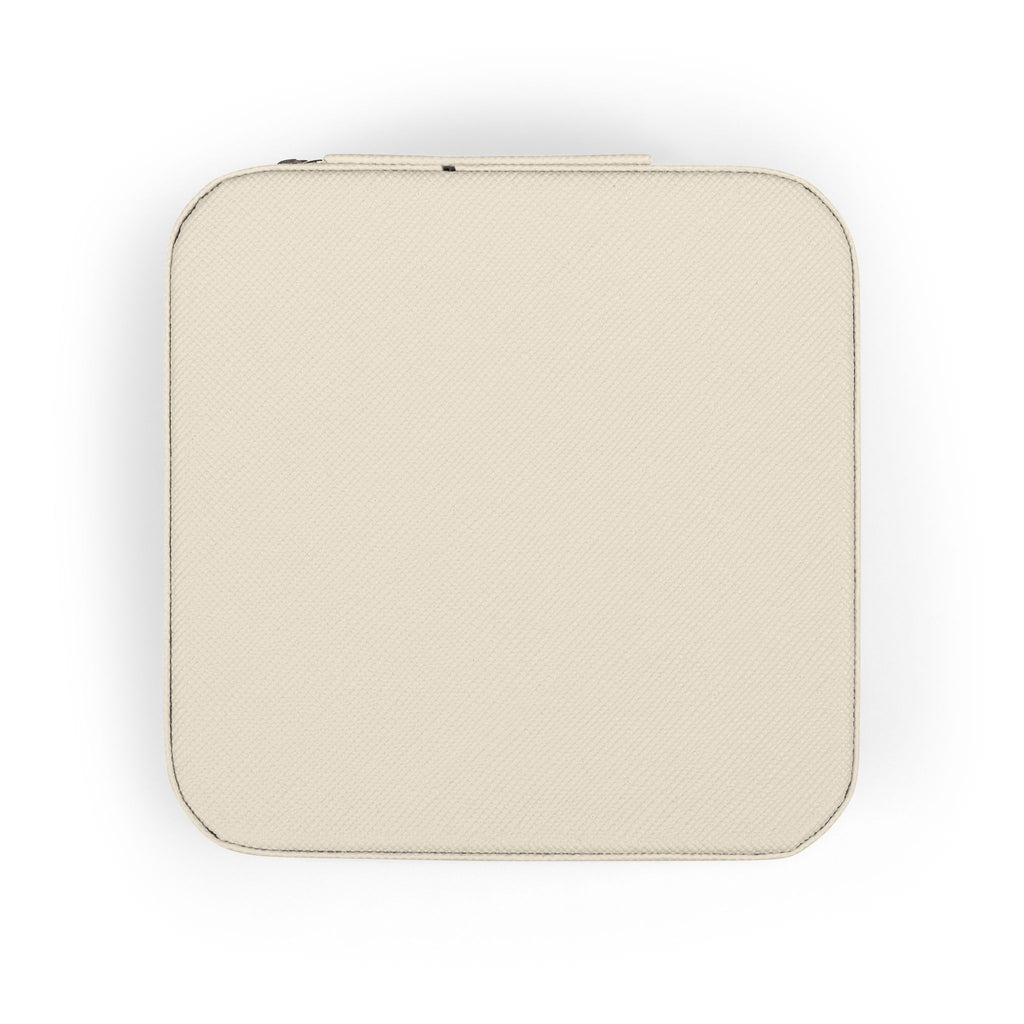 Her Collection Compact Jewelry Travel Case — Portable Ring & Earring Organizer