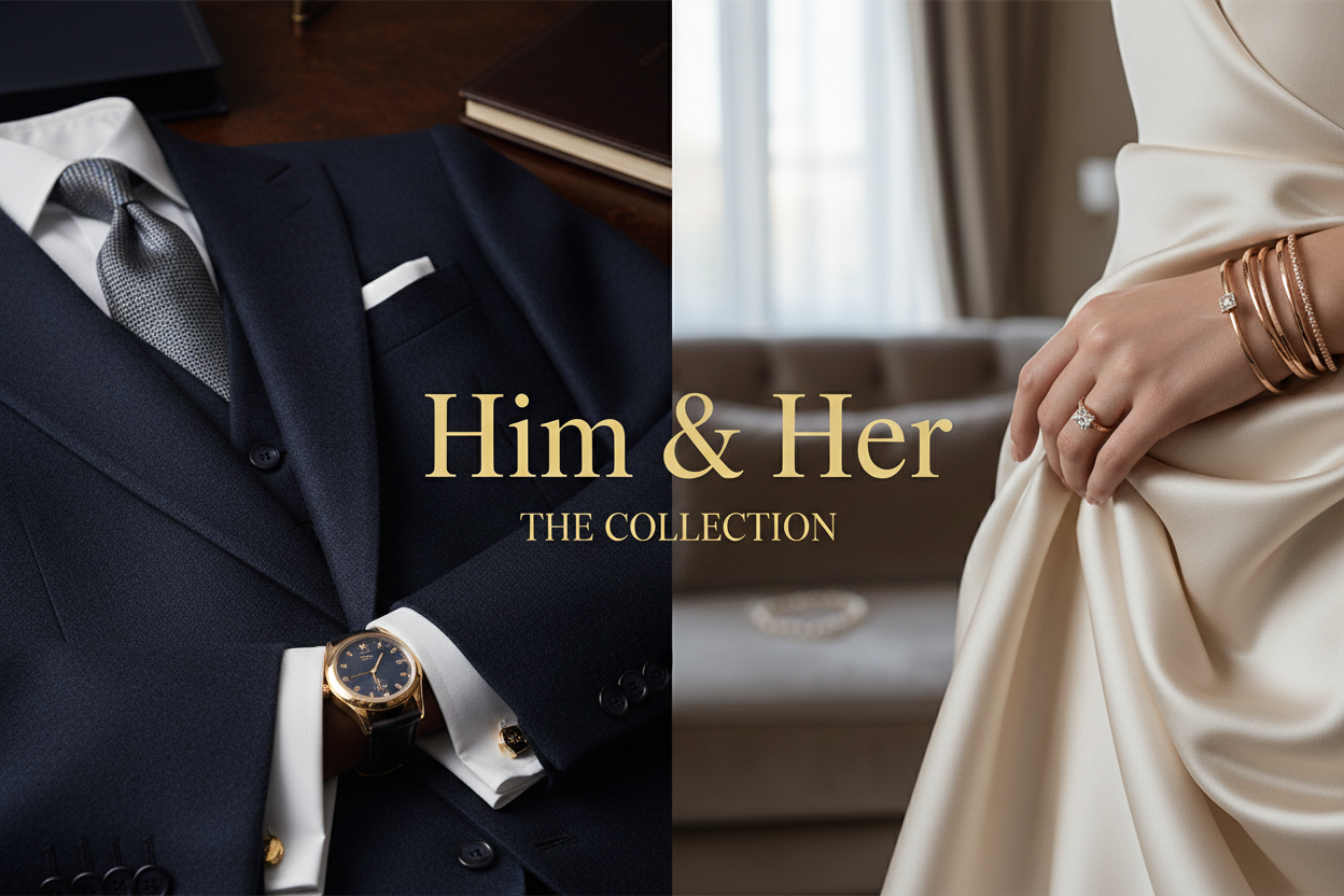 Him & Her Luxury Banner